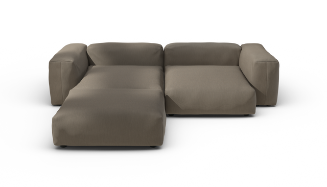 vetsak | Sofa Set 03 - Terrain - Driftwood | Modulaire Sofa | 3.5 Zits | Big Sofa | Hoeksofa