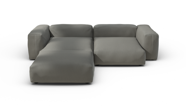 vetsak | Sofa Set 03 - Terrain - Flint | Modulaire Sofa | 3.5 Zits | Big Sofa | Hoeksofa