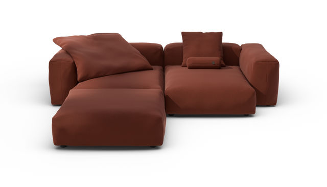 vetsak | Sofa Set 03 - Terrain - Saffron | Modulaire Sofa | 3.5 Zits | Big Sofa | Hoeksofa