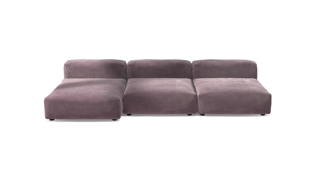 vetsak | Sofa Set 04 - Cord Velour - Blossom | Modulaire Sofa | 5 Zits | Big Sofa