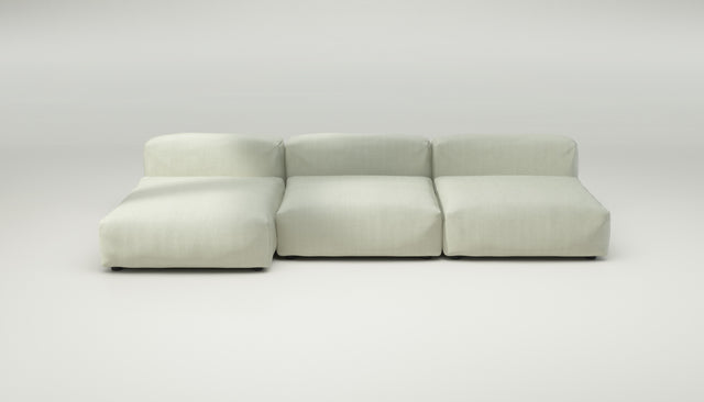 vetsak | Sofa Set 04 - herringbone - beige | Modulaire Sofa | 5 Zits | Big Sofa