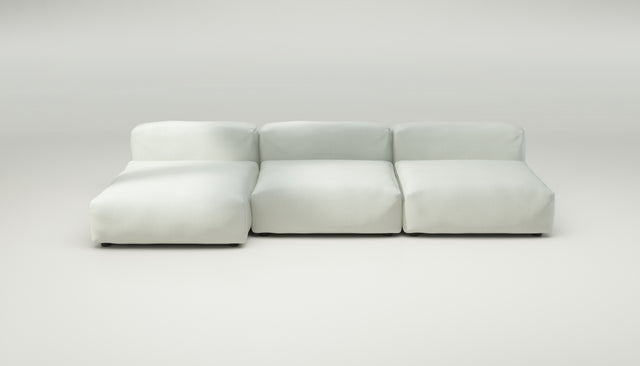 vetsak | Sofa Set 04 - herringbone - creme | Modulaire Sofa | 5 Zits | Big Sofa