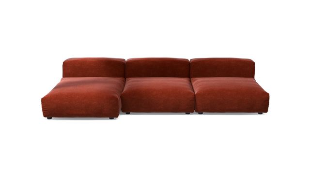 vetsak | Sofa Set 04 - Suave - Saffron | Modulaire Sofa | 5 Zits | Big Sofa