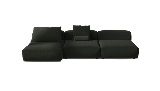 vetsak | Sofa Set 04 - Loop Loop - Mousse | Modulaire Sofa | 5 Zits | Big Sofa
