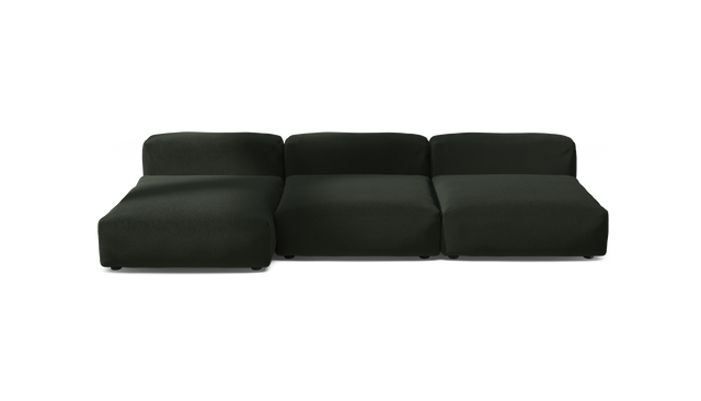 vetsak | Sofa Set 04 - Loop Loop - Mousse | Modulaire Sofa | 5 Zits | Big Sofa