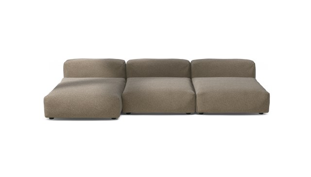 vetsak | Sofa Set 04 - Loop Loop - Taupe | Modulaire Sofa | 5 Zits | Big Sofa