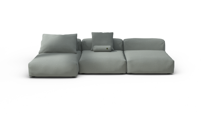 vetsak | Sofa Set 04 - Breeze - Sage | Modulaire Sofa | 5 Zits | Big Sofa