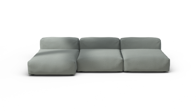 vetsak | Sofa Set 04 - Breeze - Sage | Modulaire Sofa | 5 Zits | Big Sofa