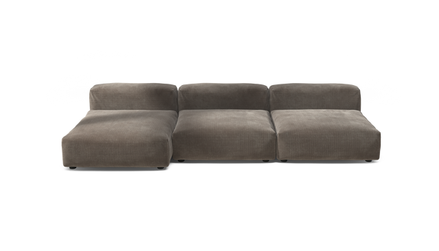 vetsak | Sofa Set 04 - Cord Velour - Mocha | Modulaire Sofa | 5 Zits | Big Sofa
