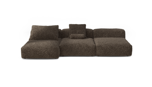 vetsak | Sofa Set 04 - Doodle - Cacao | Modulaire Sofa | 5 Zits | Big Sofa