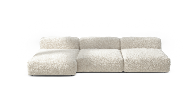 vetsak | Sofa Set 04 - Doodle - Creme | Modulaire Sofa | 5 Zits | Big Sofa