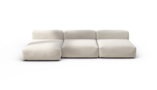 vetsak | Sofa Set 04 - Nub - Creme | Modulaire Sofa | 5 Zits | Big Sofa