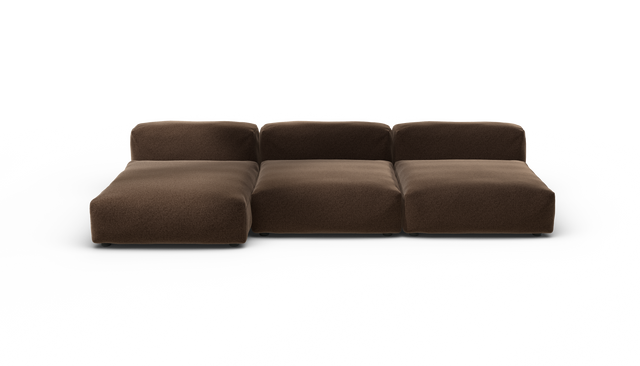 vetsak | Sofa Set 04 - Pebble - Umber | Modulaire Sofa | 5 Zits | Big Sofa