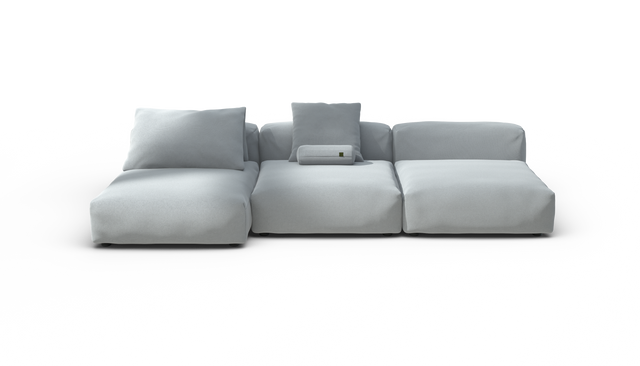 vetsak | Sofa Set 04 - Pique - Turquoise | Modulaire Sofa | 5 Zits | Big Sofa