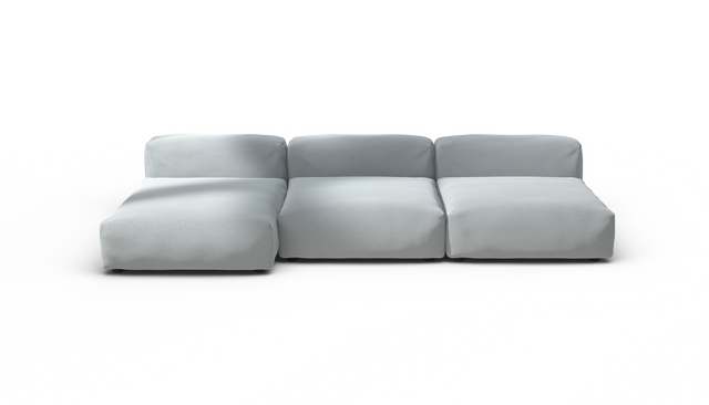 vetsak | Sofa Set 04 - Pique - Turquoise | Modulaire Sofa | 5 Zits | Big Sofa