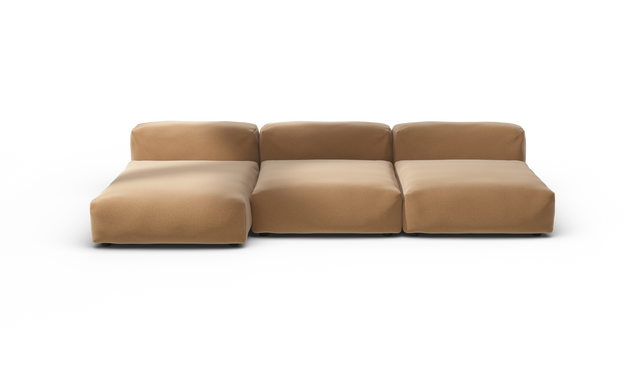 vetsak | Sofa Set 04 - Pique - Wheat | Modulaire Sofa | 5 Zits | Big Sofa