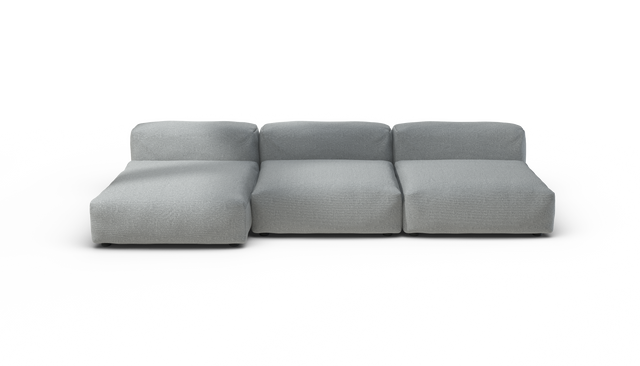vetsak | Sofa Set 04 - Ridge - Limestone | Modulaire Sofa | 5 Zits | Big Sofa