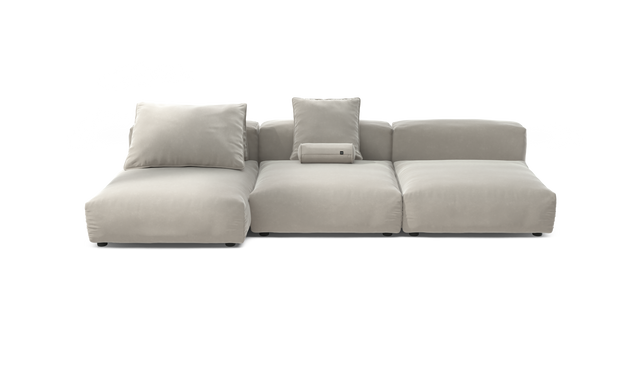 vetsak | Sofa Set 04 - Suave - Clay | Modulaire Sofa | 5 Zits | Big Sofa