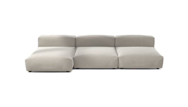 vetsak | Sofa Set 04 - Suave - Clay | Modulaire Sofa | 5 Zits | Big Sofa