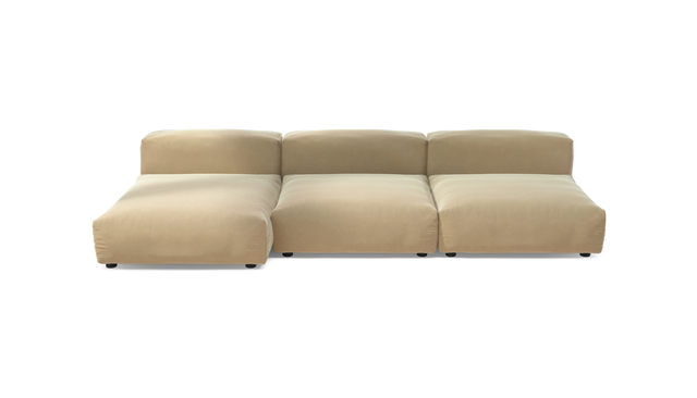vetsak | Sofa Set 04 - Suave - Creme | Modulaire Sofa | 5 Zits | Big Sofa