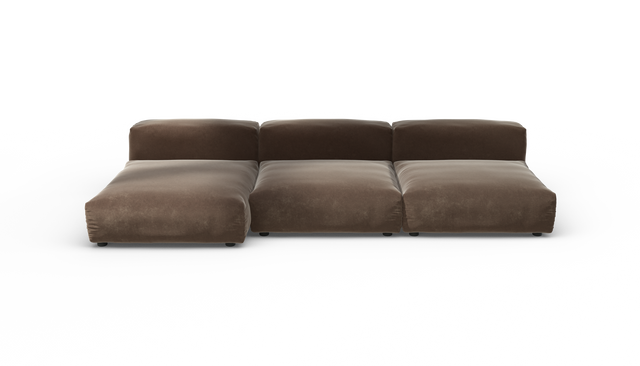 vetsak | Sofa Set 04 - Suave - Espresso | Modulaire Sofa | 5 Zits | Big Sofa