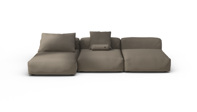 vetsak | Sofa Set 04 - Terrain - Driftwood | Modulaire Sofa | 5 Zits | Big Sofa