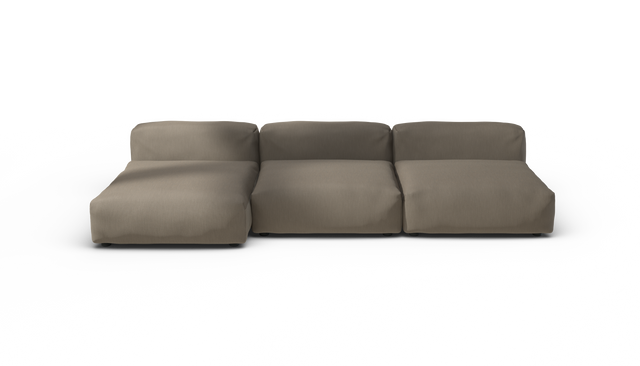 vetsak | Sofa Set 04 - Terrain - Driftwood | Modulaire Sofa | 5 Zits | Big Sofa