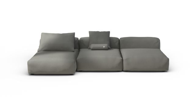 vetsak | Sofa Set 04 - Terrain - Flint | Modulaire Sofa | 5 Zits | Big Sofa
