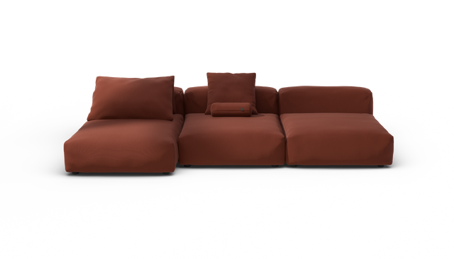 vetsak | Sofa Set 04 - Terrain - Saffron | Modulaire Sofa | 5 Zits | Big Sofa