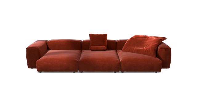 vetsak | Sofa Set 05 - Suave - Saffron | Modulaire Sofa | 5 Zits | Big Sofa | Hoeksofa
