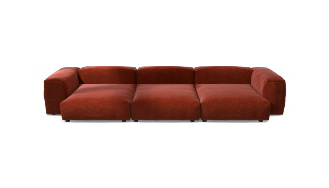 vetsak | Sofa Set 05 - Suave - Saffron | Modulaire Sofa | 5 Zits | Big Sofa | Hoeksofa