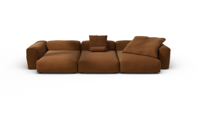 vetsak | Sofa Set 05 - Pebble - Sundried | Modulaire Sofa | 5 Zits | Big Sofa | Hoeksofa