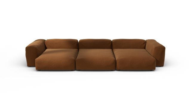 vetsak | Sofa Set 05 - Pebble - Sundried | Modulaire Sofa | 5 Zits | Big Sofa | Hoeksofa