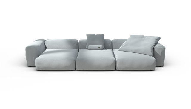 vetsak | Sofa Set 05 - Pique - Turquoise | Modulaire Sofa | 5 Zits | Big Sofa | Hoeksofa