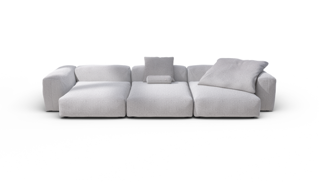 vetsak | Sofa Set 05 - Ridge - Dune | Modulaire Sofa | 5 Zits | Big Sofa | Hoeksofa