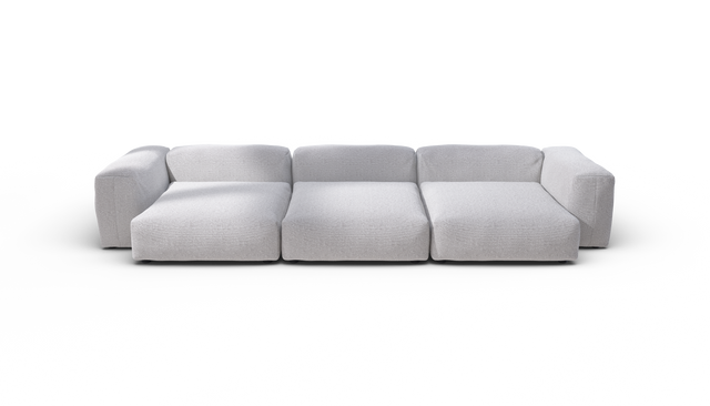 vetsak | Sofa Set 05 - Ridge - Dune | Modulaire Sofa | 5 Zits | Big Sofa | Hoeksofa