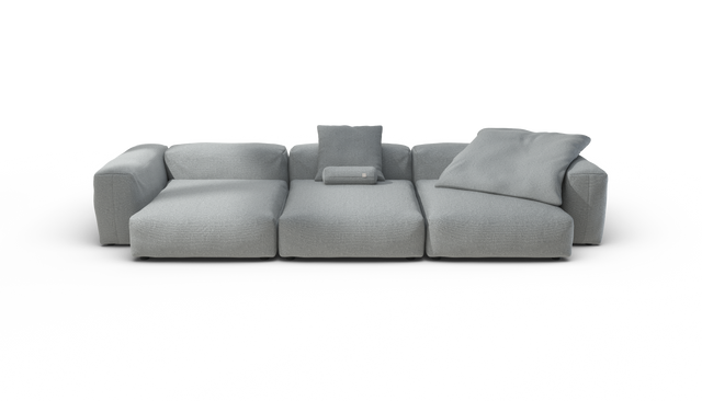 vetsak | Sofa Set 05 - Ridge - Limestone | Modulaire Sofa | 5 Zits | Big Sofa | Hoeksofa