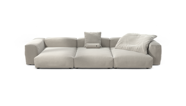 vetsak | Sofa Set 05 - Suave - Clay | Modulaire Sofa | 5 Zits | Big Sofa | Hoeksofa
