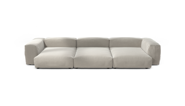 vetsak | Sofa Set 05 - Suave - Clay | Modulaire Sofa | 5 Zits | Big Sofa | Hoeksofa