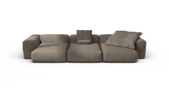 vetsak | Sofa Set 05 - Terrain - Driftwood | Modulaire Sofa | 5 Zits | Big Sofa | Hoeksofa