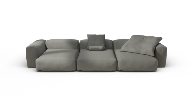 vetsak | Sofa Set 05 - Terrain - Flint | Modulaire Sofa | 5 Zits | Big Sofa | Hoeksofa