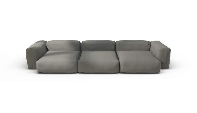 vetsak | Sofa Set 05 - Terrain - Flint | Modulaire Sofa | 5 Zits | Big Sofa | Hoeksofa