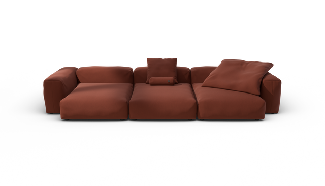 vetsak | Sofa Set 05 - Terrain - Saffron | Modulaire Sofa | 5 Zits | Big Sofa | Hoeksofa