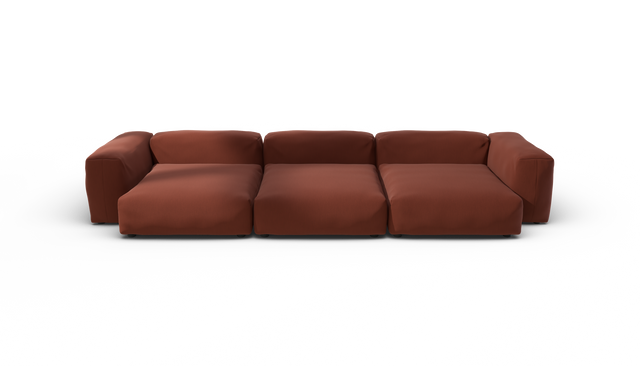 vetsak | Sofa Set 05 - Terrain - Saffron | Modulaire Sofa | 5 Zits | Big Sofa | Hoeksofa
