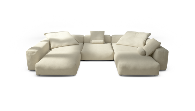 vetsak | Sofa Set 06 - Loop Loop - Duna | Modulaire Sofa | 6.5 Zits | Big Sofa | U Sofa | Hoeksofa