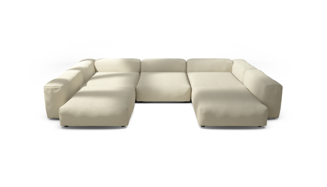 vetsak | Sofa Set 06 - Loop Loop - Duna | Modulaire Sofa | 6.5 Zits | Big Sofa | U Sofa | Hoeksofa