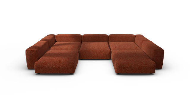 vetsak | Sofa Set 06 - Nub - Sienna | Modulaire Sofa | 6.5 Zits | Big Sofa | U Sofa | Hoeksofa