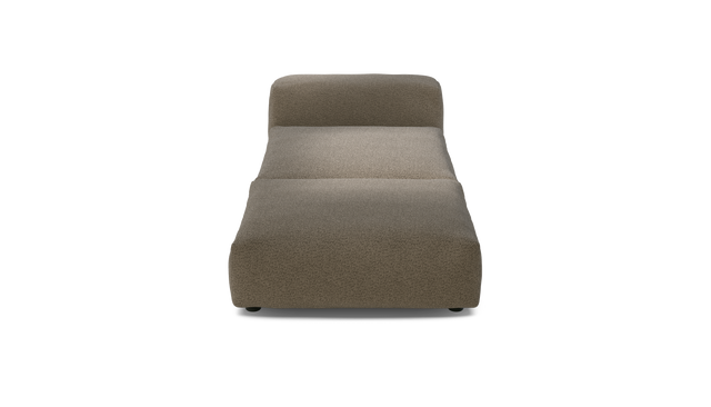 vetsak | Sofa Set 07 - Sun Lounger - Loop Loop - Taupe | Modulaire Sofa | 2 Zits | Daybed | Chaiselounge