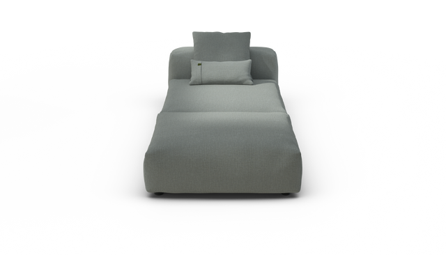 vetsak | Sofa Set 07 - Sun Lounger - Breeze - Sage | Modulaire Sofa | 2 Zits | Daybed | Chaiselounge