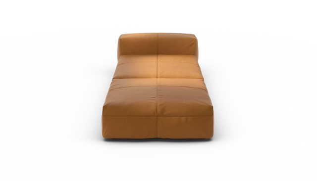vetsak | Sofa Set 07 - Sun Lounger - Leather - Brown | Modulaire Sofa | 2 Zits | Daybed | Chaiselounge